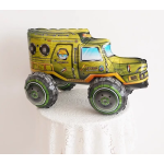 Шар (25''/64 см) Фигура 3D, Военный грузовик, 1 шт. в уп., 19765