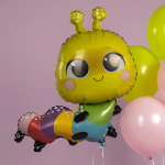 Шар (33''/84 см) Фигура, Яркая гусеница, 1 шт., 901923