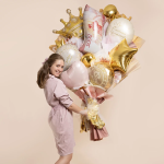 Шар (26''/66 см) Фигура, Деньги, 5000 рублей, 1 шт. в уп., 26737