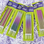 Свечи Нежное сияние, Розовый/Золото, Градиент, 0,55*14,5 см, 6 шт. с держат., 183551