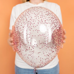 Конфетти фольга Цилиндр, Фуксия, Металлик, 0,2 см, 20 г., 6233299