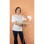 Шарики пенопласт, Маршмэллоу, Цветной микс, Мультиколор, Макарунс, 20-25 мм, 10 гр., 6233547