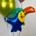 Шар (31''/79 см) Фигура, Яркий тукан, 1 шт., 19224