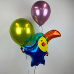 Шар (31''/79 см) Фигура, Яркий тукан, 1 шт., 19224