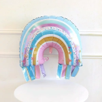 Шар (27''/69 см) Фигура, Радуга для Русалочки, 1 шт., 23673