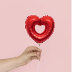 Шар (14''/36 см) Мини-сердце, Символ любви, Красный, 1 шт., 902500R