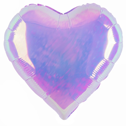 Шар (18''/46 см) Сердце, (надув воздухом), Сиреневый, Хамелеон, 1 шт. в уп., Шар (18''/46 см) Сердце, (надув воздухом), Сиреневый, Хамелеон, 1 шт. в уп.,