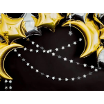 Шар (35''/89 см) Фигура, Полумесяц, Золото, 1 шт., 901555O