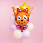 Шар (42''/107 см) Фигура, Три Кота, Карамелька Фея, 1 шт. в уп., 401021