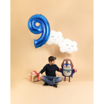 Шар 3D (24''/61 см) Ходячая Фигура, Пингвиненок Пилот, 1 шт. в уп., GPW07-P