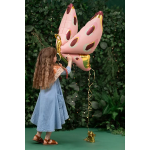 Шар 3D (45''/114 см) Фигура, Бабочка, Карнавальные крылья, Розовый, 1 шт. в уп., 23456P