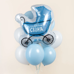 Шар (29''/74 см) Фигура, Коляска для сына, 1 шт. в уп., 940509