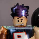 Шар (34''/86 см) Фигура, Блоки, Мальчики Герои, 1 шт. в уп., 26415P