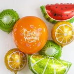 Шар (26''/66 см) Фигура, Долька арбуза, 1 шт., 15237