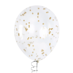 Шарики пенопласт, Золото, Металлик, 6-8 мм, 10 гр., 6233550