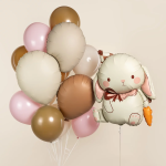 Шар (35''/89 см) Фигура, Зайка в колпачке, 1 шт. в уп., 26678