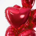 Шар (18''/46 см) Сердце, Красный, 1 шт., 201500R