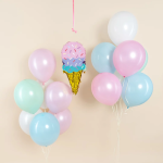 Пиньята Мороженое, Розовый/Золото, Металлик, 41,5*19,5*7,5 см, 1 шт. в упак. , 6233333-BX