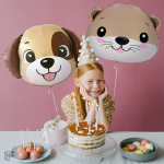 Шар (24''/61 см) Фигура, Маленькая выдра, 1 шт., 901895