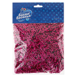 Конфетти фольга Цилиндр, Фуксия, Металлик, 0,2 см, 20 г., 6233299