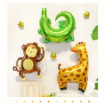 Шар (37''/94 см) Фигура, Жираф, 1 шт. в уп., 23540P