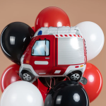Шар (23''/58 см) Фигура, Пожарная машина, 1 шт. в уп., 26697