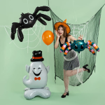 Шар (25''/64 см) Фигура 3D, Яркий паучок, 1 шт. в уп., 25003