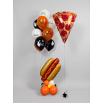 Шар (29''/74 см) Фигура, Пицца, 1 шт. в уп., 35724WE-P