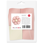 Шар (24''/61 см) Цветок, Ромашка (надув воздухом), Розовый, Сатин, 1 шт. в уп. (цв.этик.), 26280S