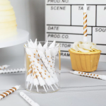 Свечи Стильный микс, Металлик, 0,75*8 см, 10 шт. с держат., 802962