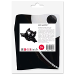 Шар с клапаном (14''/36 см) Мини-фигура, Летучая мышь, Черный, 5 шт. в уп., 180799P5