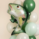 Шар (35''/89 см) Фигура, Рыба Лосось, 1 шт. в уп., 26433