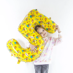 Шар (34''/86 см) Цифра, 5 Три Кота, Желтый, 1 шт. в уп., 401125