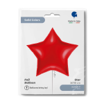 Шар (36''/91 см) Звезда, Красный, 1 шт. в уп., 36208R-P