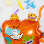 Шар (29''/74 см) Фигура, Бодо Бородо, Яркие Морфы, 1 шт. в уп., 515200