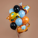 Шар (33''/84 см) Фигура, Экскаватор, 1 шт. в уп., 26696