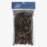 Шарики пенопласт, Черный, 6-8 мм, 10 гр., 521307