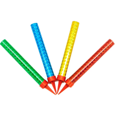 Свеча Фонтан для торта, 35 сек, Ассорти, 10 см, 4 шт., TKR310