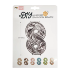 Шар (65''/165 см) Цифра, 8 Каркасная, 1 шт. в уп., 131378