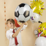 Шар (31''/79 см) Фигура, Солнце, Снова в Школу, 1 шт., 25142