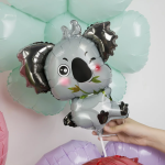 Шар с клапаном (14''/36 см) Мини-фигура, Коала, 1 шт., 23684