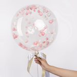 Шарики пенопласт, Маршмэллоу, Цветной микс, Розовый/Белый, Макарунс, 20-25 мм, 10 гр., 6233545