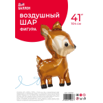 Шар (41''/104 см) Фигура, Лесной Олень, 1 шт. в уп., 19976P