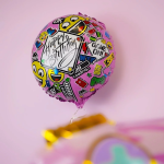 Шар (25''/64 см) Фигура, Геймпад, Розовый, 1 шт., 23343