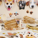 Набор свечей Фигура, Собачки, 6 см, 5 шт. с держат., 629242