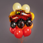 Шар (35''/89 см) Фигура, Джип Монстр-Трак, 1 шт., 27032