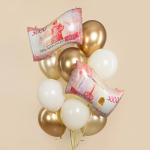 Шар (26''/66 см) Фигура, Деньги, 5000 рублей, 1 шт. в уп., 26737