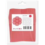 Шар с клапаном (14''/36 см) Мини-цветок, Ромашка, Розовый, 5 шт. в уп. (цв.этик.), 23124S5