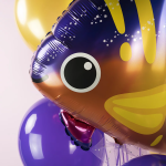 Шар (25''/64 см) Фигура, Тропическая рыбка, 1 шт., 901885