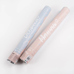 Пневмохлопушка (16/40 см), Гендер Пати, Это Мальчик, Круги фольга и тишью, Белый/Голубой/Золото, 1 ш, 923008